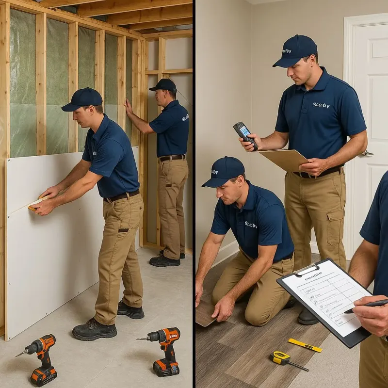 Repairs and Reconstruction process in Lima, PA